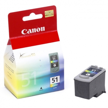 CANON 51 CL-51 Orjinal Renkli Kartuş 500 Sayfa