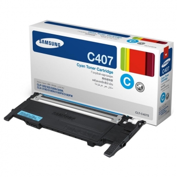 SAMSUNG CLT-C407S Orjinal Mavi Lazer Toner 1.000 Sayfa