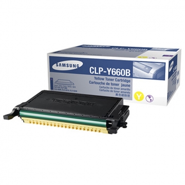 SAMSUNG CLP-Y660B Orjinal Sarı Lazer Toner 5.000 Sayfa