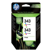 <span>HP (Hewlett Packard)</span> 343 CB332E Orjinal Renkli Kartuş 2 Li PAKET