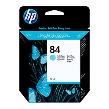 HP (Hewlett Packard) 84 C5017A Orjinal Açık Mavi kartuş 69 Mlgr.