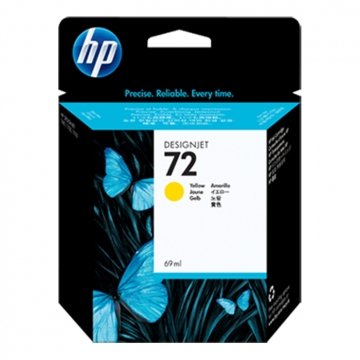 HP (Hewlett Packard) 72 C9400A Orjinal Sarı Kartuş 69 Mlgr.