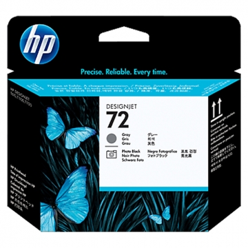 HP (Hewlett Packard) 72 C9380A Orjinal Gri ve Fotoğraf Baskı Kafası
