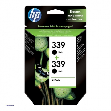 HP (Hewlett Packard) 339 C9504E Orjinal Siyah Kartuş 2 Li PAKET