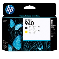 HP (Hewlett Packard) 940 C4900A Orjinal Siyah ve Sarı Baskı Kafası