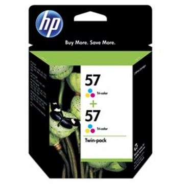 HP (Hewlett Packard) 57 C9503A Orjinal Renkli Kartuş 2 Li PAKET