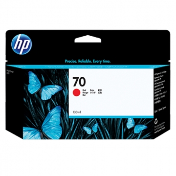 HP (Hewlett Packard) 70 C9456A Orjinal Kırmızı Kartuş 130 mlgr.