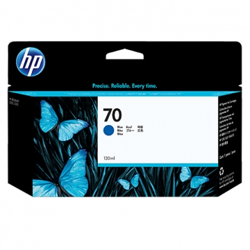HP (Hewlett Packard) 70 C9458A Orjinal Mavi Kartuş 130 mlgr.