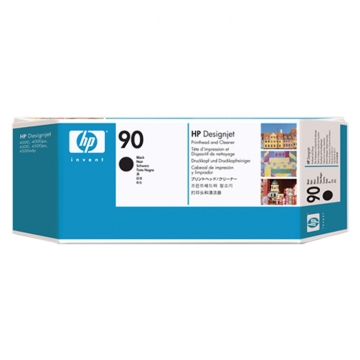 HP (Hewlett Packard) 90 C5054A Orjinal Siyah Baskı Kafası ve Temizleyicisi