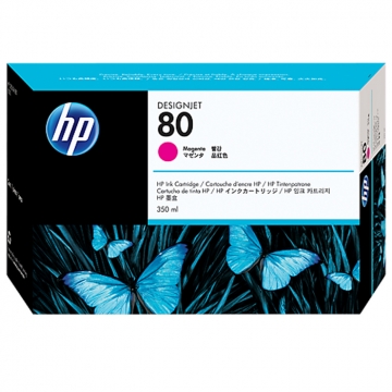 HP (Hewlett Packard) 80 C4847A Orjinal Kırmızı Kartuş 350 mlgr.