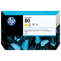HP (Hewlett Packard) 80 C4848A Orjinal Sarı Kartuş 350 mlgr.