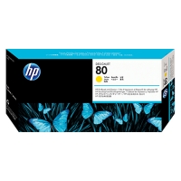 HP (Hewlett Packard) 80 C4823A Orjinal Sarı Baskı Kafası ve Temizleyicisi