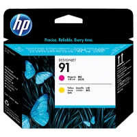 HP (Hewlett Packard) 91 C9461A Orjinal Kırmızı ve Sarı Baskı Kafası