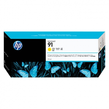 HP (Hewlett Packard) 91 C9469A Orjinal Sarı Kartuş 775 mlgr.