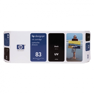 HP (Hewlett Packard) 83 UV C4940A Orjinal Siyah Kartuş 680 mlgr.