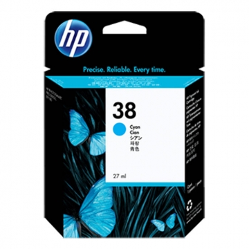 HP (Hewlett Packard) 38 C9415A Orjinal Mavi Kartuş 