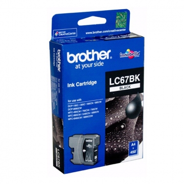 BROTHER LC-67BK Orjinal Siyah Kartuş 650 Sayfa