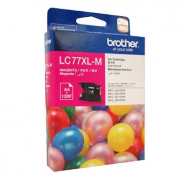 BROTHER LC-77XLM Yüksek Kapasiteli Orjinal Kırmızı Kartuş 1.200 Sayfa