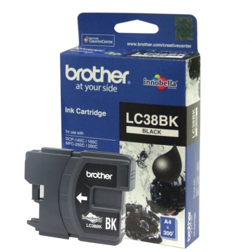 BROTHER LC-38BK Orjinal Siyah Kartuş 300 Sayfa