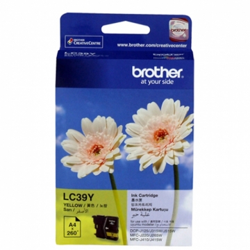 BROTHER LC-39Y Orjinal Sarı Kartuş 260 Sayfa