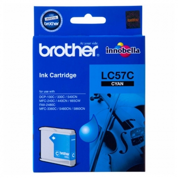 BROTHER LC-57C Orjinal Mavi Kartuş 400 Sayfa