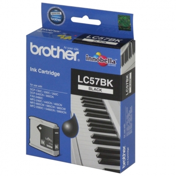 BROTHER LC-57BK Orjinal Siyah Kartuş 500 Sayfa