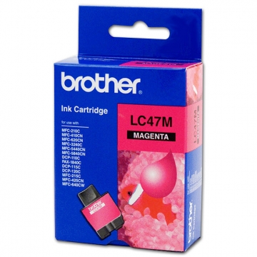 BROTHER LC-47M Orjinal Kırmızı Kartuş 400 Sayfa
