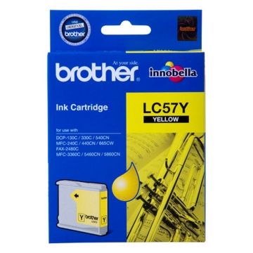 BROTHER LC-57Y Orjinal Sarı Kartuş 400 Sayfa