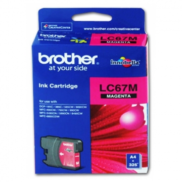 BROTHER LC-67M Orjinal Kırmızı Kartuş 325 Sayfa