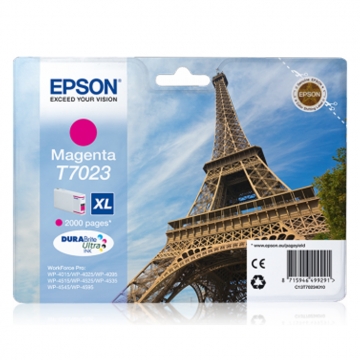 EPSON T7023XL C13T70234010 Yüksek Kapasiteli Orjinal Kırmızı Kartuş 2.000 Sayfa