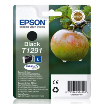 EPSON T1291 C13T12914011 Orjinal Siyah Kartuş 380 Sayfa