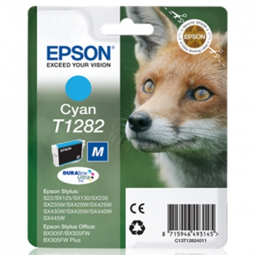 EPSON T1282 C13T12824011 Orjinal Mavi Kartuş 170 Sayfa