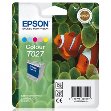 EPSON T027 C13T02740110 Orjinal Renkli Kartuş