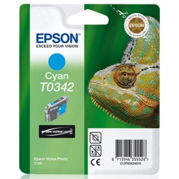 EPSON T0342 C13T03424010 Orjinal Mavi Kartuş 440 Sayfa
