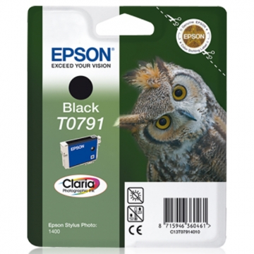 EPSON T0791 C13T07914010 Orjinal Siyah Kartuş 470 Sayfa