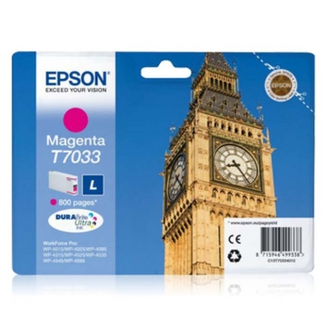 EPSON T7033 C13T70334010 Orjinal Kırmızı Kartuş 800 Sayfa
