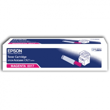 EPSON CX-21 C13S050317 Orjinal Kırmızı Lazer Toner 5.000 Sayfa