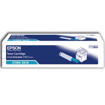 EPSON CX-21 C13S050318 Orjinal Mavi Lazer Toner 5.000 Sayfa