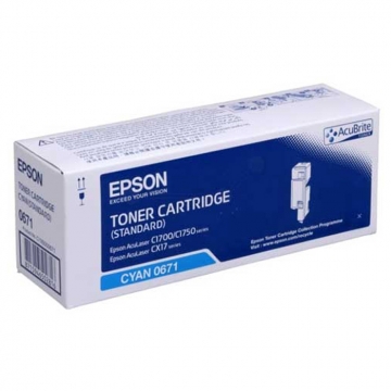 EPSON CX-17 C13S050671 Orjinal Mavi Lazer Toner 700 Sayfa