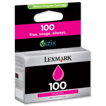 LEXMARK 100 14N0901E Orjinal Kırmızı Kartuş 200 Sayfa