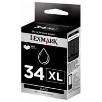 LEXMARK 34XL 18C0034E Yüksek Kapasiteli Orjinal Siyah Kartuş 475 Sayfa