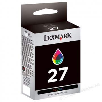 LEXMARK 27 10NX227 Orjinal Renkli Kartuş 140 Sayfa
