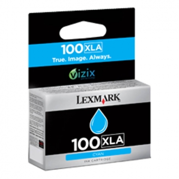 LEXMARK 100XLA 14N1093 Yüksek Kapasiteli Orjinal Mavi Kartuş 600 Sayfa
