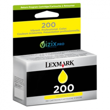 LEXMARK 220 14L0088A 200 Orjinal Sarı Kartuş 500 Sayfa