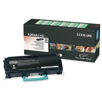 LEXMARK X264A11G Orjinal Siyah Lazer Toner 3.500 Sayfa