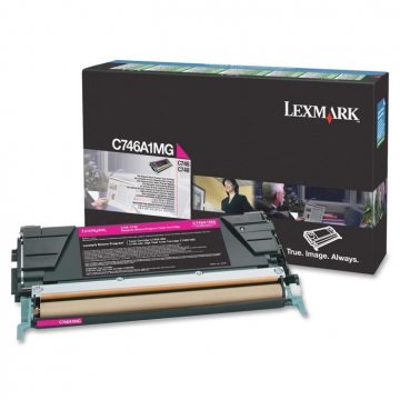 LEXMARK C746A1MG Orjinal Kırmızı Lazer Toner 7.000 Sayfa