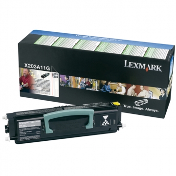 LEXMARK X203A11G Orjinal Siyah Lazer Toner 2.500 Sayfa