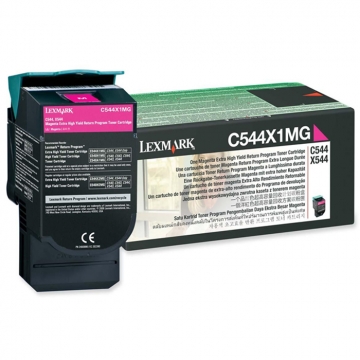 LEXMARK C544X1MG Ekstra Yüksek Verimli Orjinal Kırmızı Lazer Toner 4.000 Sayfa
