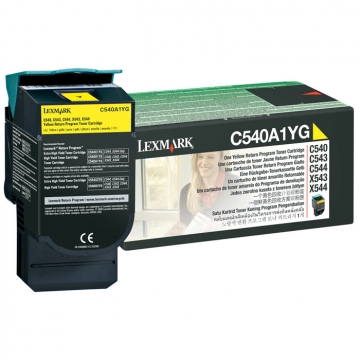 LEXMARK C540A1YG Orjinal Sarı Lazer Toner 1.000 Sayfa