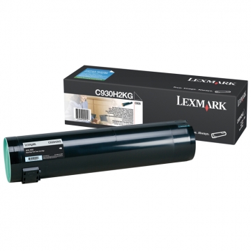LEXMARK C930H2KG Yüksek Kapasiteli Orjinal Siyah Lazer Toner 38.000 Sayfa